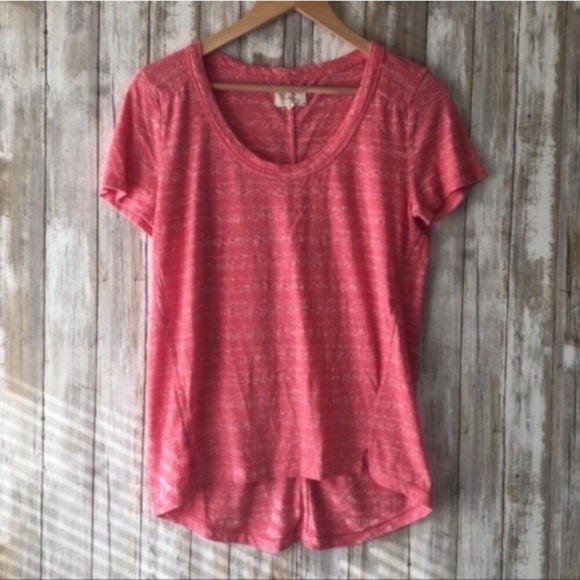Lou & Grey Tops - Lou & Grey Pink Tee